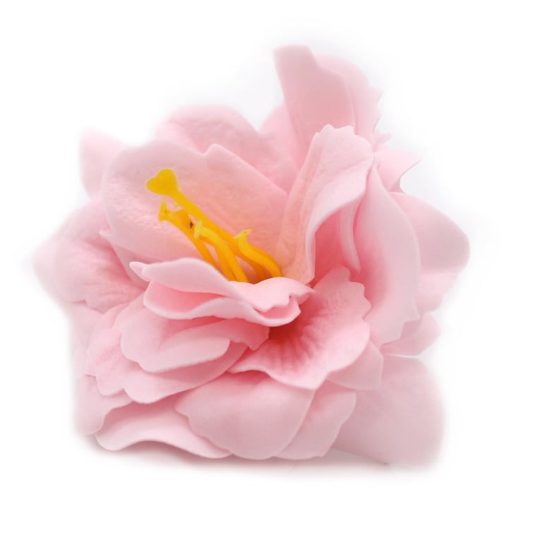 Handmade Craft Soap Flower - Small Pink Peony Decoration