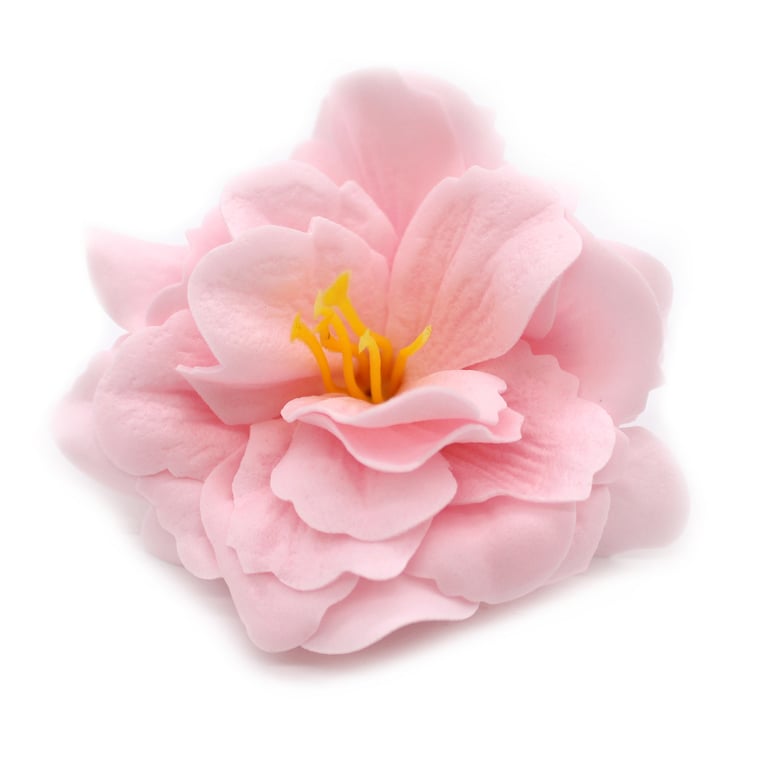 Handmade Craft Soap Flower - Small Pink Peony Decoration