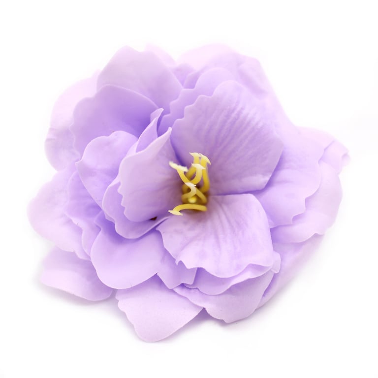 Handmade Small Peony Craft Soap Flower - Purple