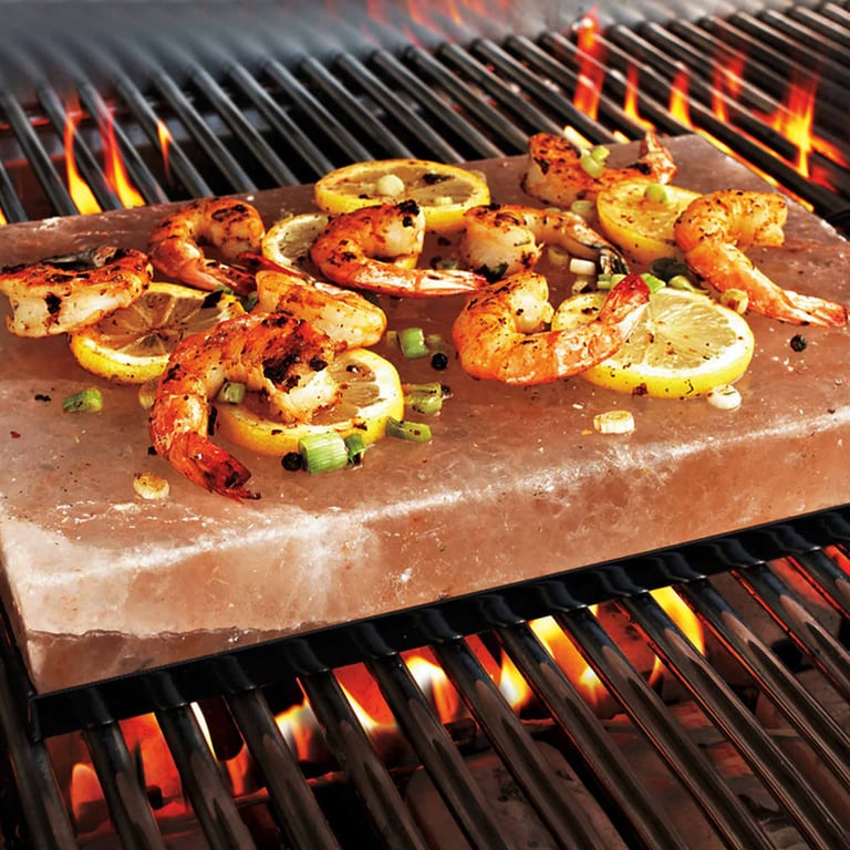 30x20x5cm Himalayan Salt BBQ Plate - Natural Seasoning & Grilling Solution