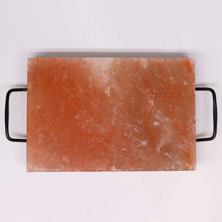 30x20x5cm Himalayan Salt BBQ Plate - Natural Seasoning & Grilling Solution