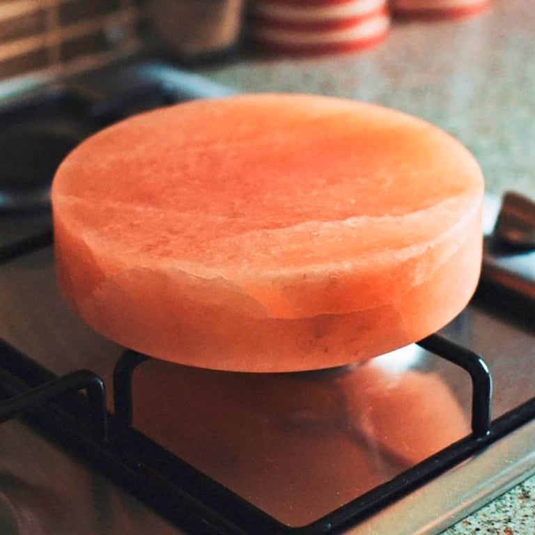 20cm Round Himalayan Salt Cooking Plate - Authentic & Healthy by Brand/Model