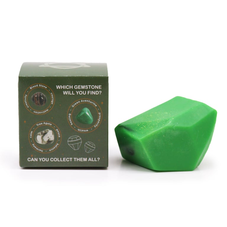 Crystal Elemental Soap - Earth: Natural Organic Green Formula