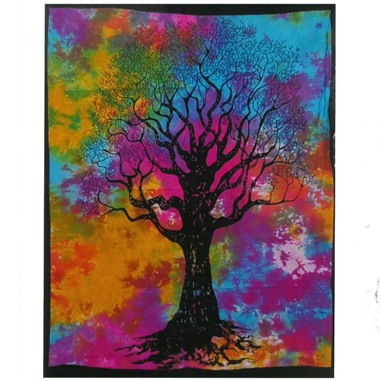 Cotton Tree of Strength Nature-Inspired Wall Art for Home Decor