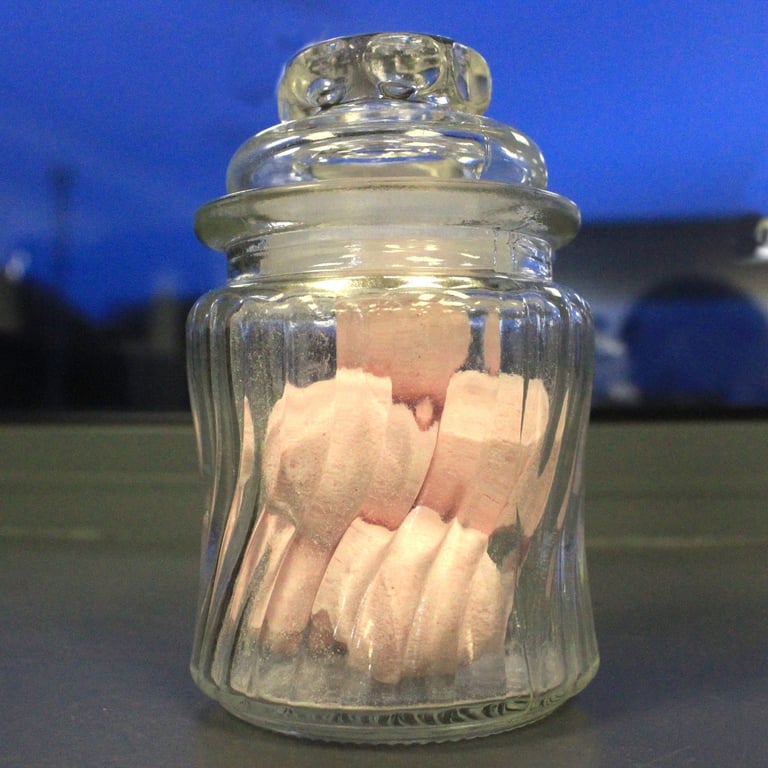 Vintage Candy Jars - Swirl Ribs Kitchen Storage Home Decor