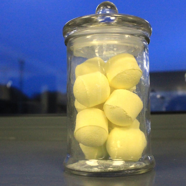 Small Classic Clear Glass Candy Jars for Home Decor