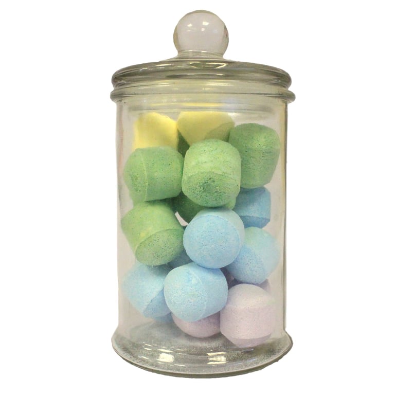 Large Clear Glass Candy Jars - Home Decor Storage Containers