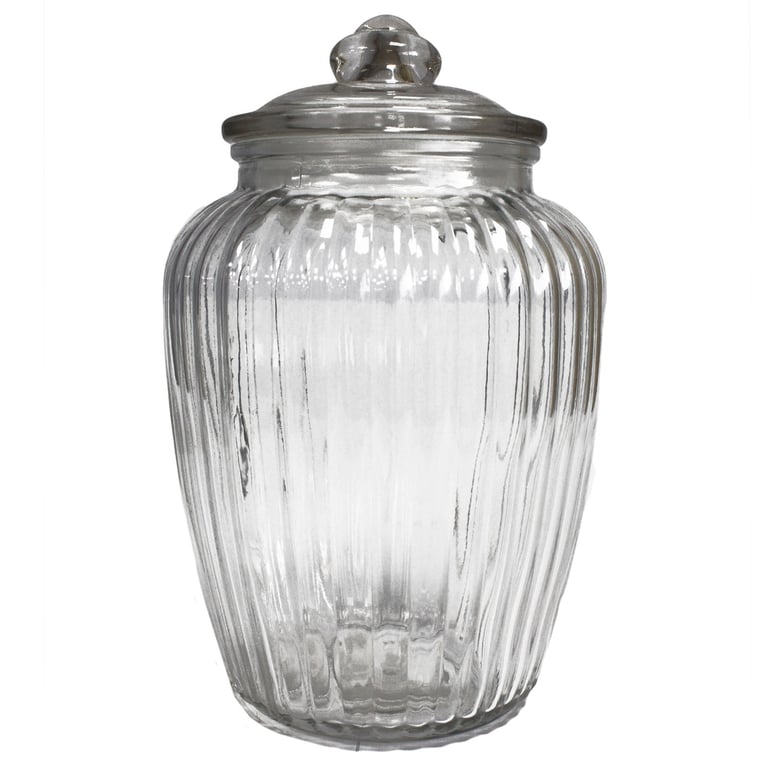 Pumpkin Shaped Candy Jars 15x24.5cm - Sweet Storage & Halloween Decorations