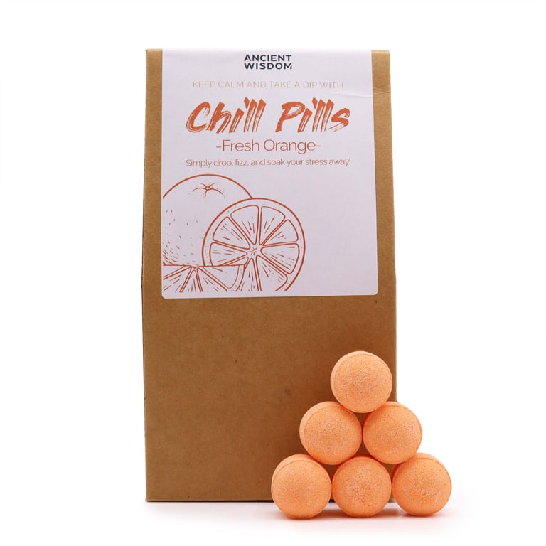 Chill Pills Gift Pack - 350g Fresh Orange Relaxation Supplement