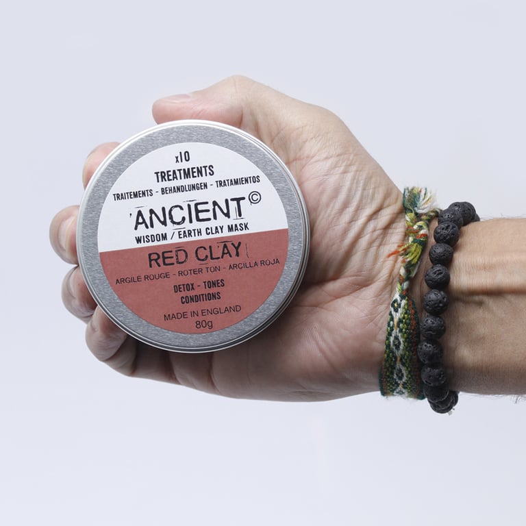 Pink Clay Face Mask 50g - Natural Skincare Treatment for Glowing Skin with Detoxifying Properties