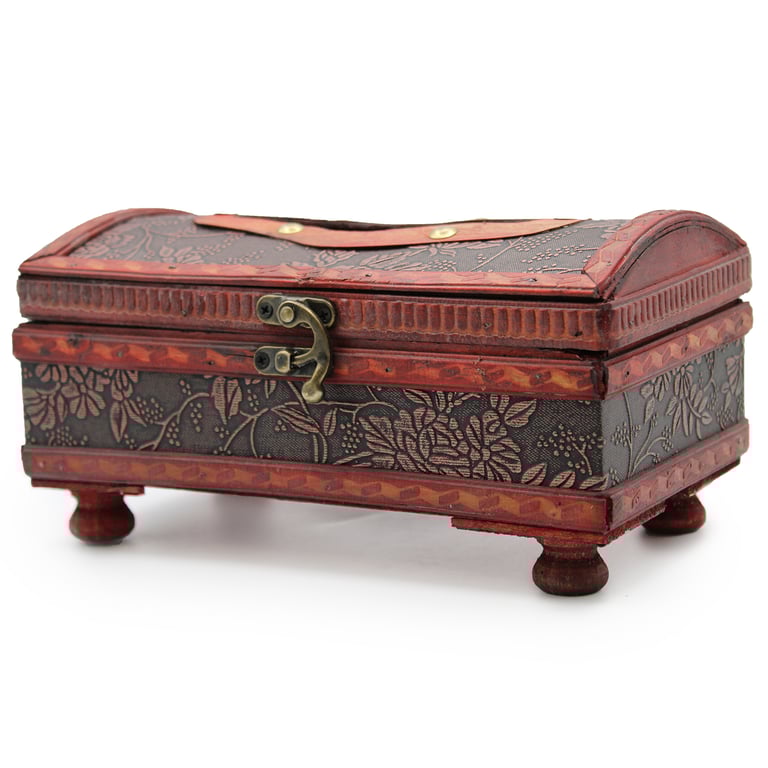 Classic Glamour Tissue Box Stand with Legs - Elegant Holder for Tissues