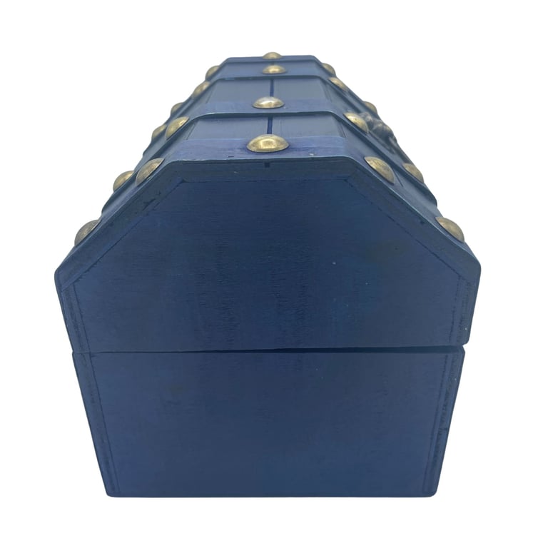 Large Teal Storage Chest - Spacious & Stylish Design
