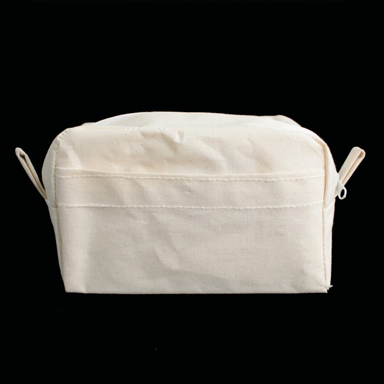 Eco-Friendly Reusable Natural Toiletry Bag for Travel and Home Use