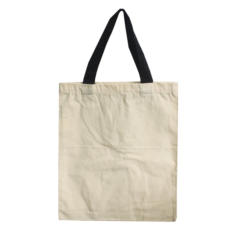 Classic Short Multi Col Handle 35x30cm Tote Bag - Home Organizational Solution