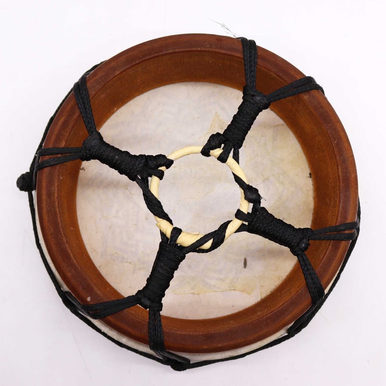 20cm Shamanic Mandala Drum - Handcrafted for Spiritual Rhythm