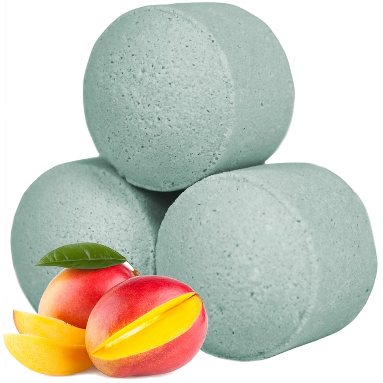 Mango Chill Pills - Mini Relaxing Bath Bombs for Stress Relief and Calming Bliss