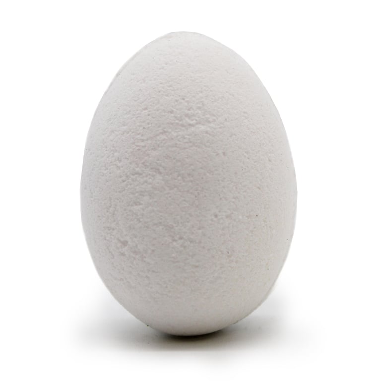 Coconut Bath Eggs - 6 Pack Natural Home Spa Soak for Relaxing Skincare Treatment