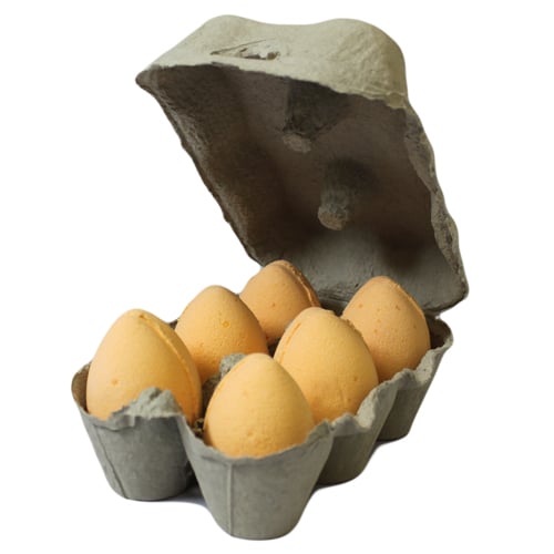Tangerine & Grapefruit Bath Eggs - Natural Relaxation Soaks for Home Spa Rituals