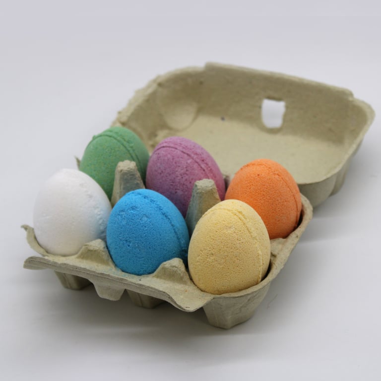 Bath Eggs - Mixed Tray for Home Spa Relaxation