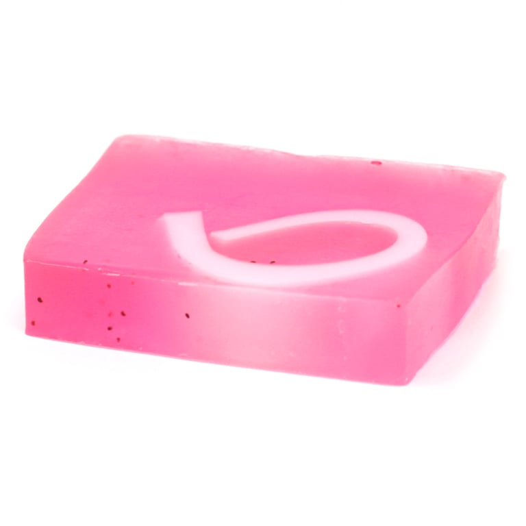 Raspberry & Blackpepper Handmade Natural Soap Bar - 100g Aromatic Fragrance