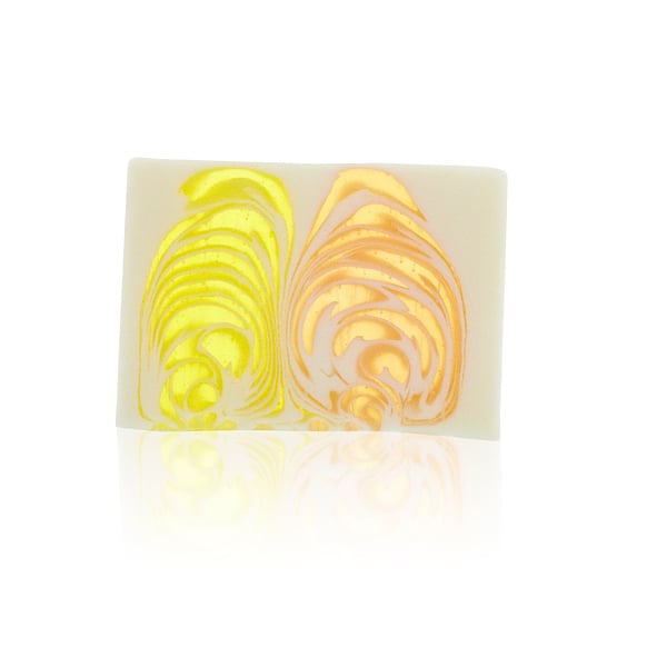 Handcrafted Orange & Ginger Soap Slice 100g - Natural Handmade Fragrance Soap