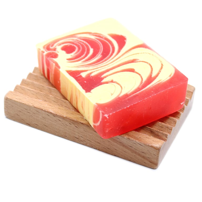Handcrafted Strawberry Soap - 100g Natural and Organic Handmade Bar
