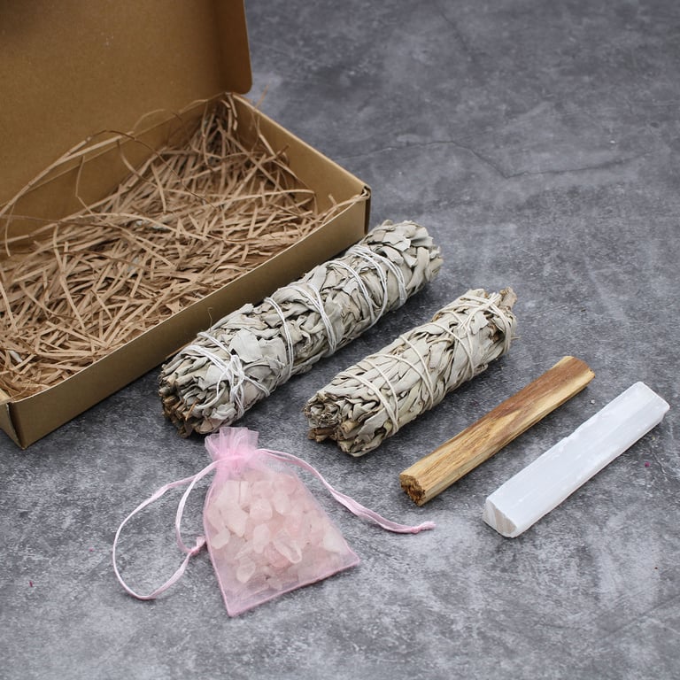 Smudging Kit - Energy Cleansing for Meditation - Brand Name