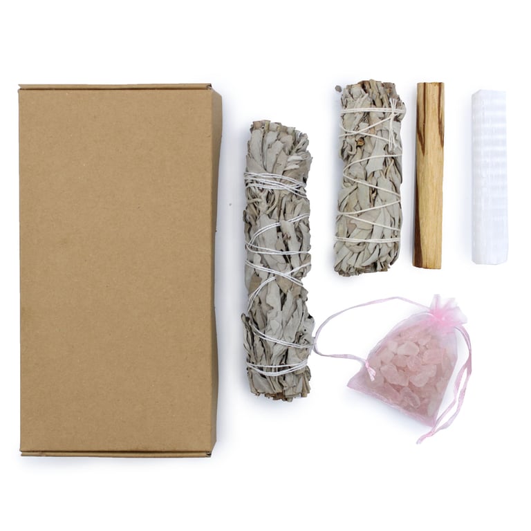 Smudging Kit - Energy Cleansing for Meditation - Brand Name