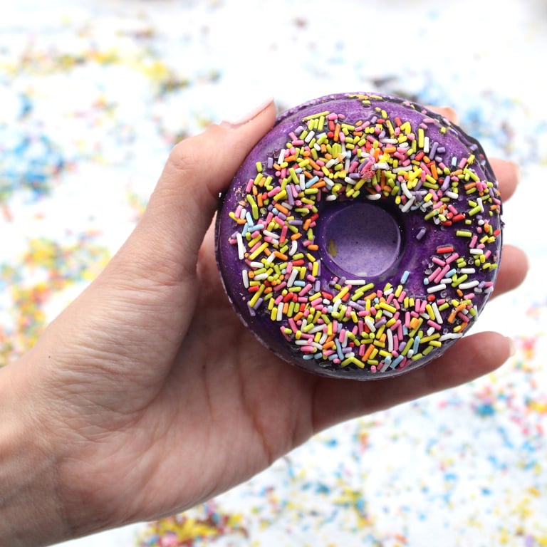 Blackberry Almond Bath Donuts - Natural Scented Body Care for Ultimate Relaxation