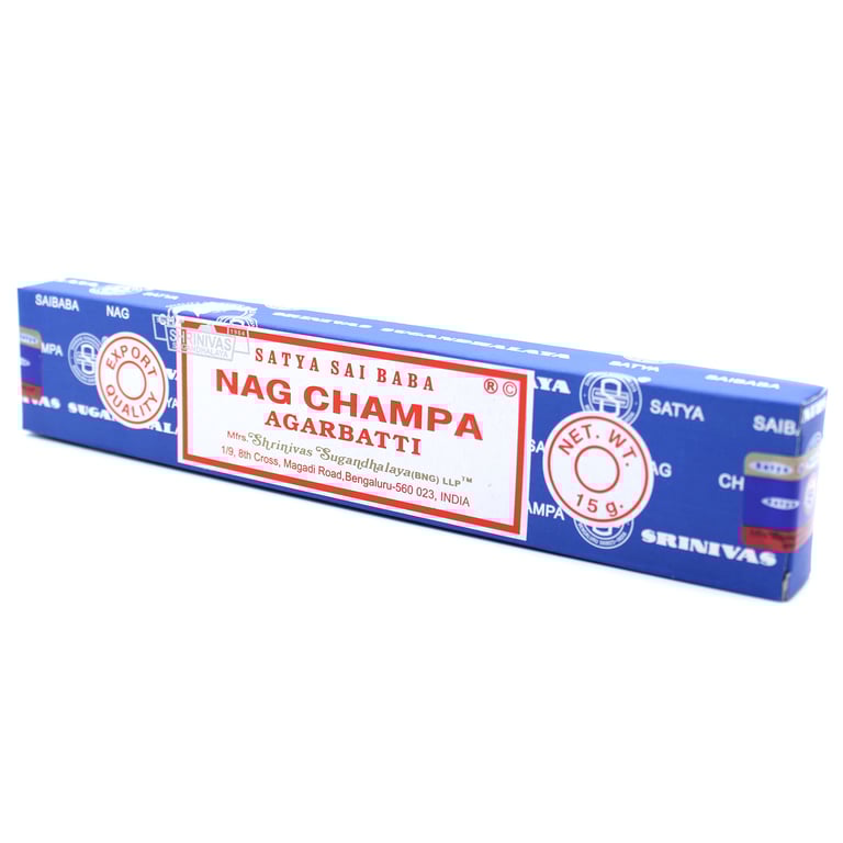 Nag Champa 15g Spiritual Incense Sticks - Relaxation and Meditation Home Fragrance