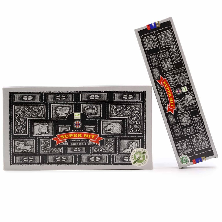 Satya Super Hit Indian Incense Sticks 100 Gms - Spiritual Home Fragrance