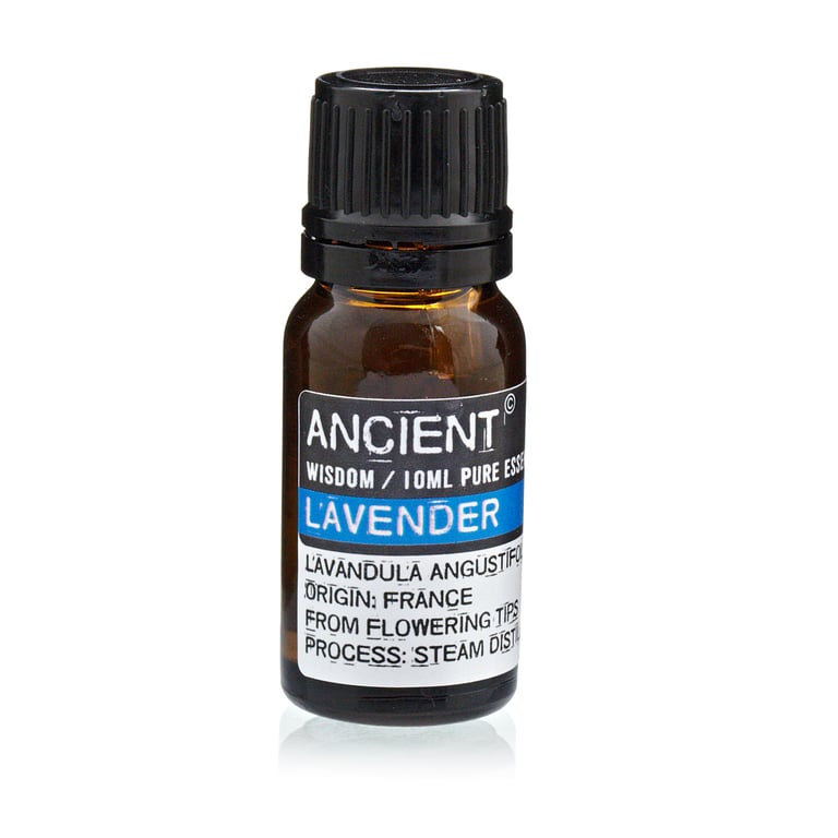 Natural Lavender Essential Oil - 10ml for Home Aromatherapy and Relaxation