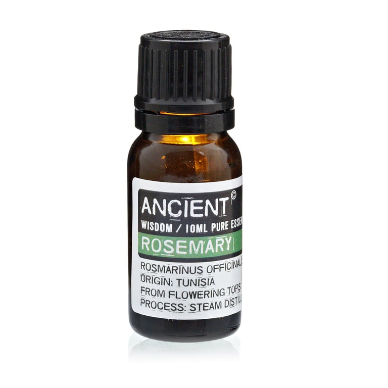 Pure Rosemary Essential Oil - 10ml Natural Aromatherapy Oil for Home Use