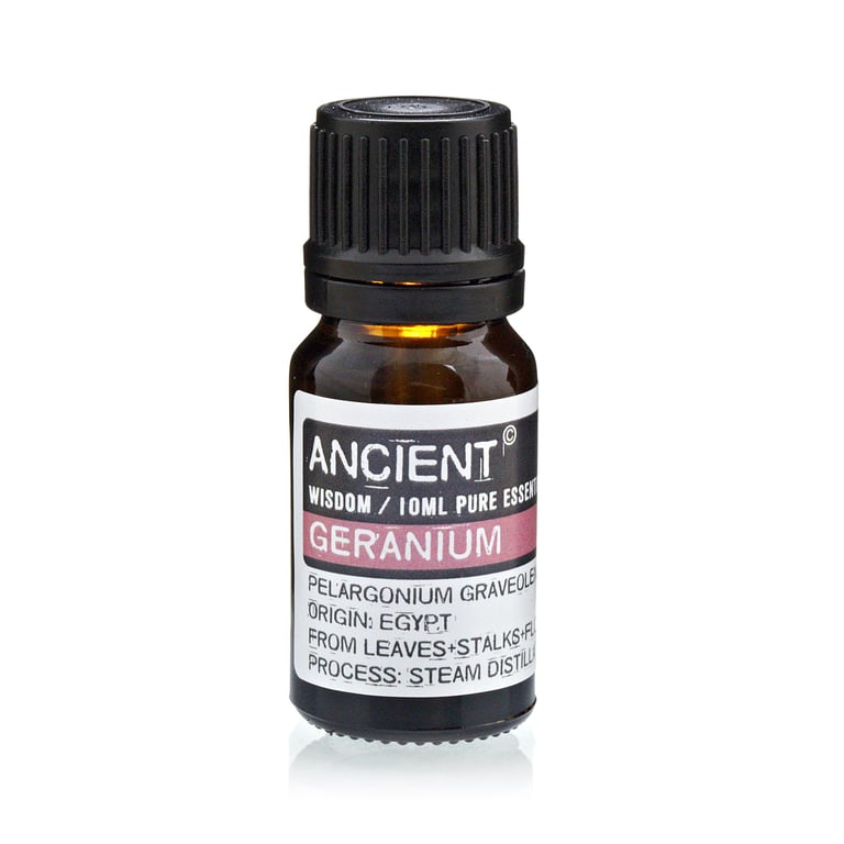 10ml Geranium Essential Oil - Natural Aromatherapy Oil for Relaxation and Home Fragrance