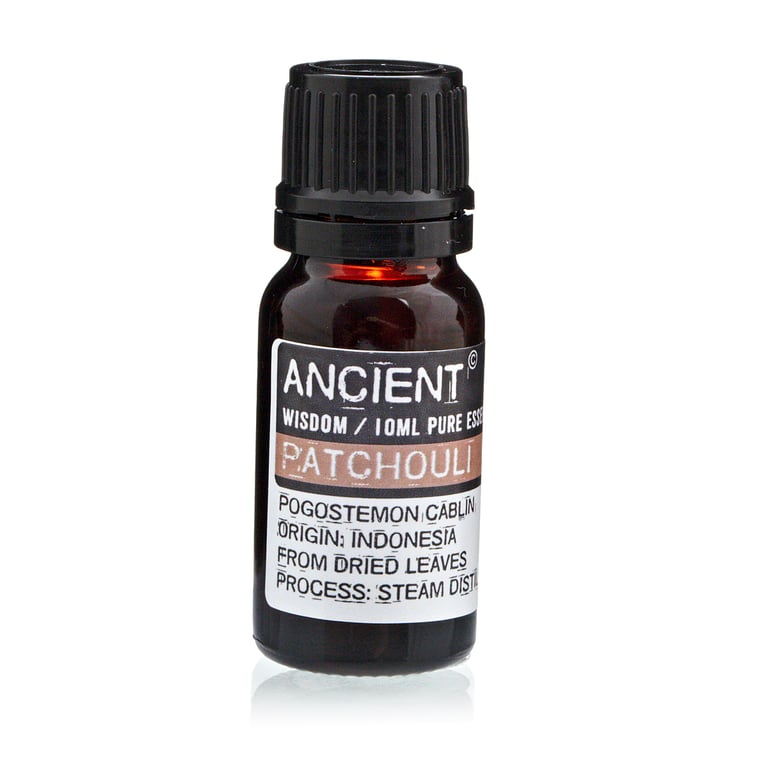 Patchouli Essential Oil 10ml - Natural Aromatherapy Oil for Relaxation and Wellness