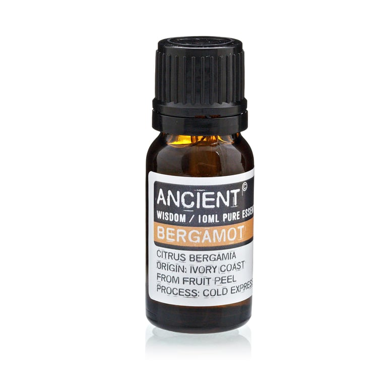 Pure Bergamot (FCF) Essential Oil - 10ml Natural Aromatherapy Oil