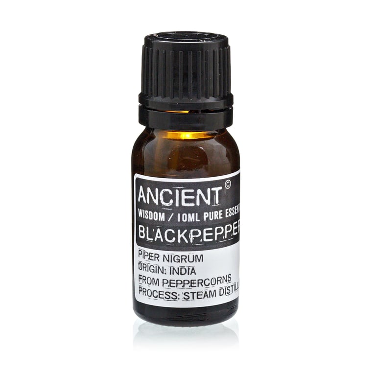 Blackpepper Essential Oil - 10ml Therapeutic Aromatic Oil