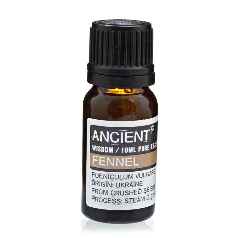 10 ml Natural Fennel Essential Oil - Digestive Aid and Stomach Relief Oil