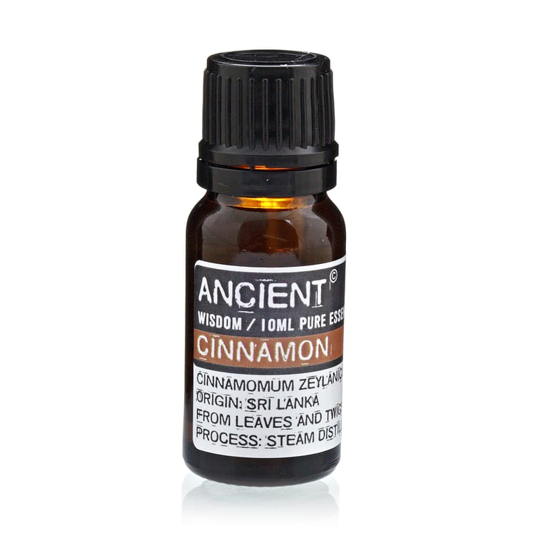10ml Cinnamon Essential Oil - Natural Home Aromatherapy & Kitchen Wellness Solution