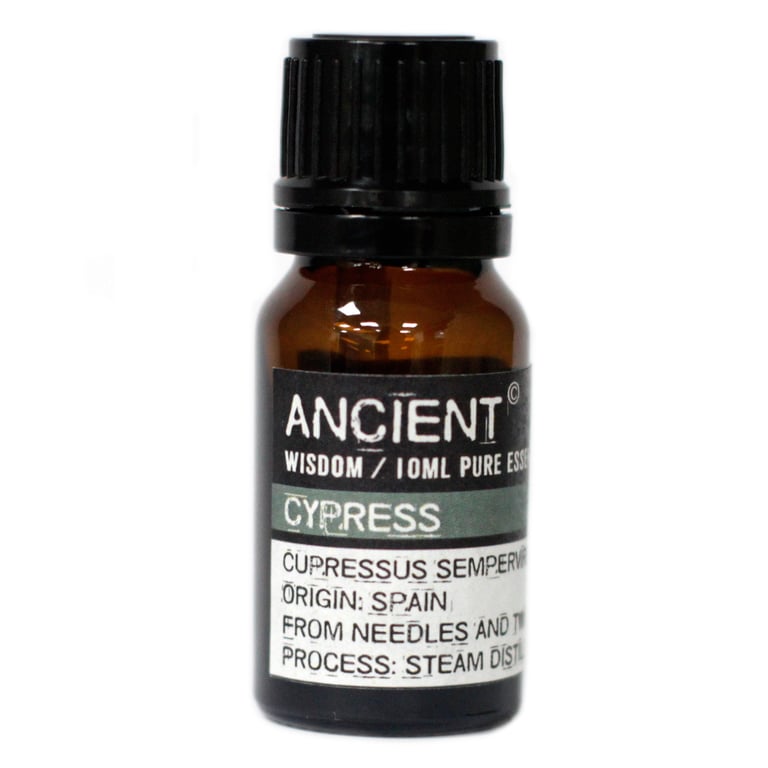Cypress 10 ml Essential Oil - Natural Fragrance for Home Aromatherapy and Mens Cologne Scent