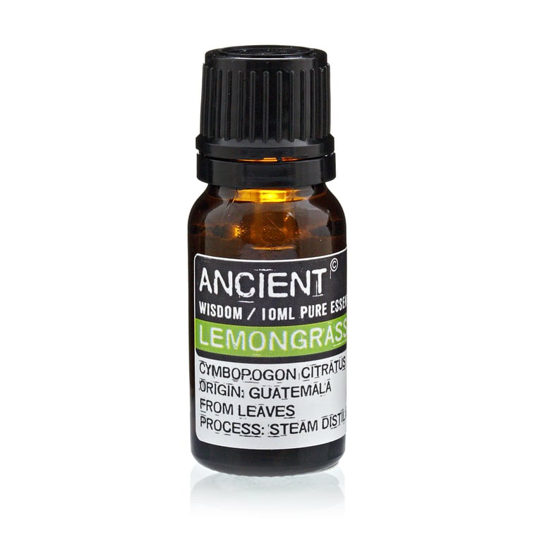 10 ml Lemongrass Essential Oil for Natural Stress Relief and Home Aromatherapy