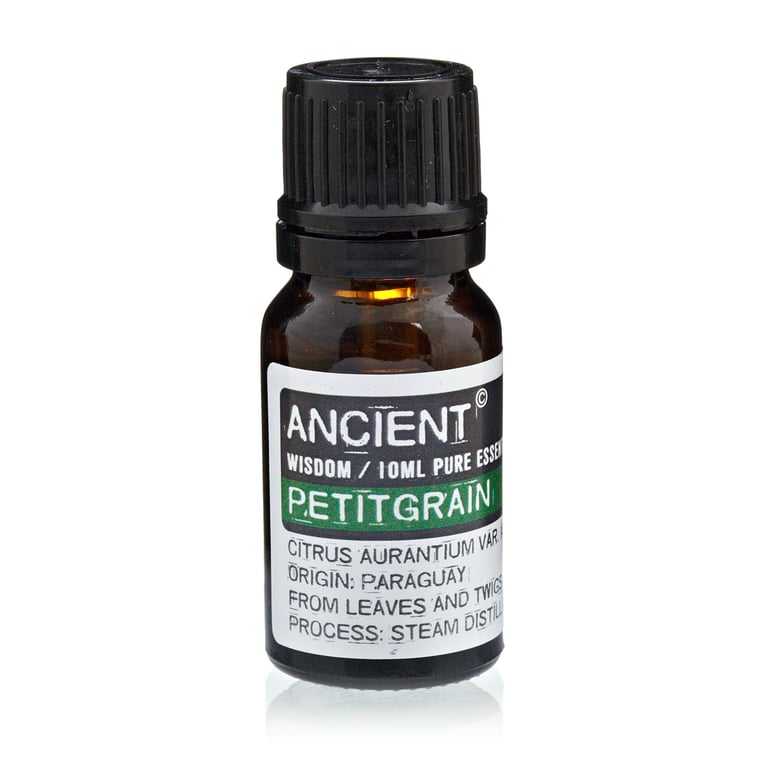 Petitgrain Essential Oil - 10ml Organic Aromatherapy Oil for Natural Relaxation and Calming Effects