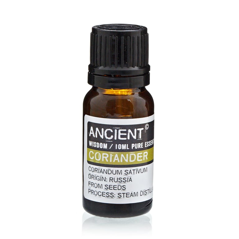 10ml Organic Coriander Seed Essential Oil - Culinary Grade, Natural, and 100 Pure