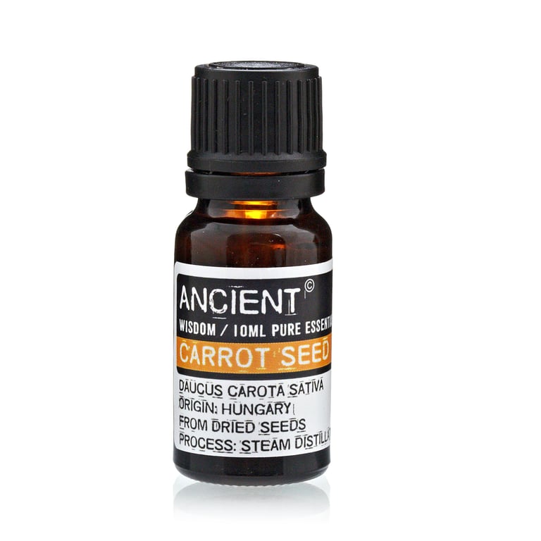 Carrot Seed Essential Oil 10ml - Natural Aromatic Skincare Solution