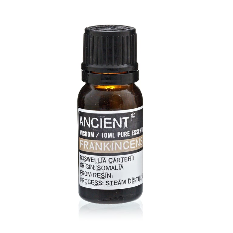 Pure Frankincense Essential Oil 10ml - Therapeutic Grade, Natural Aromatherapy Oil