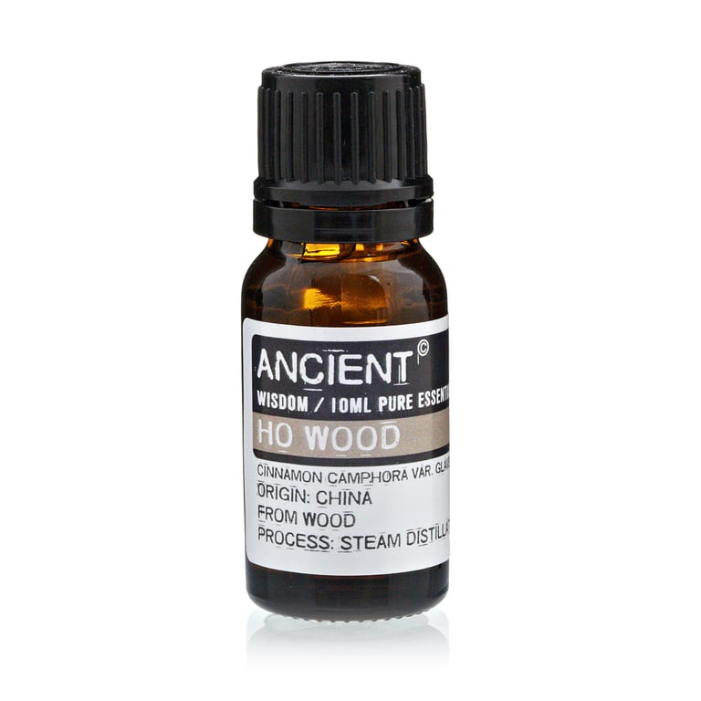 10ml Ho Wood Essential Oil - Natural Aromatic Therapy for Stress Relief and Home Fragrance