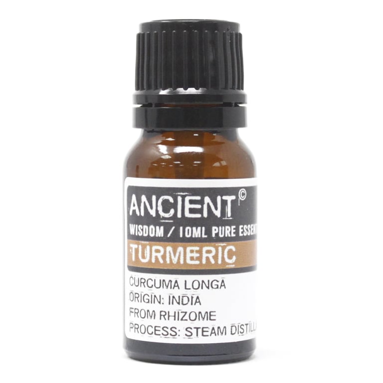 Turmeric Essential Oil 10ml - Natural Anti-Inflammatory & Skin Healing Oil