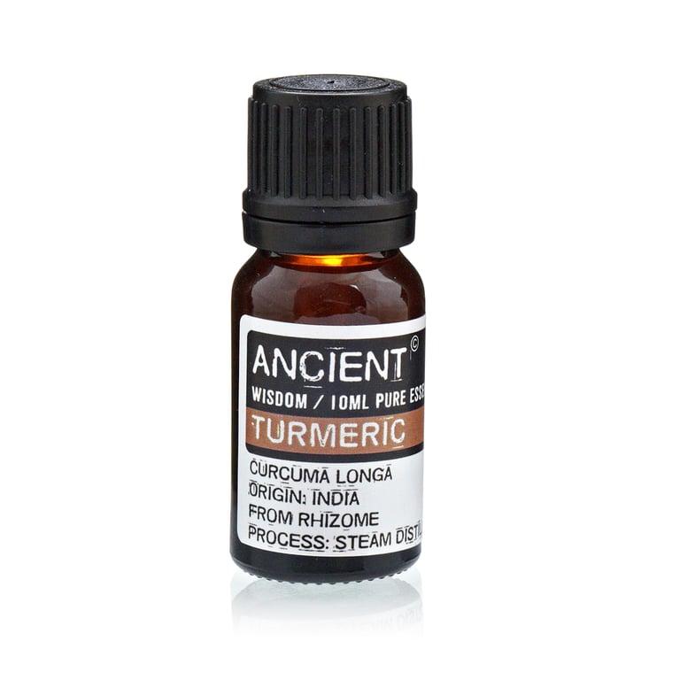 Turmeric Essential Oil 10ml - Natural Anti-Inflammatory & Skin Healing Oil