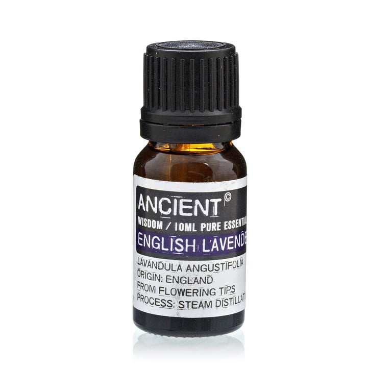 English Lavender Essential Oil - 10ml Pure and Natural Aromatherapy Oil
