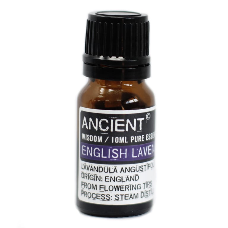 English Lavender Essential Oil - 10ml Pure and Natural Aromatherapy Oil